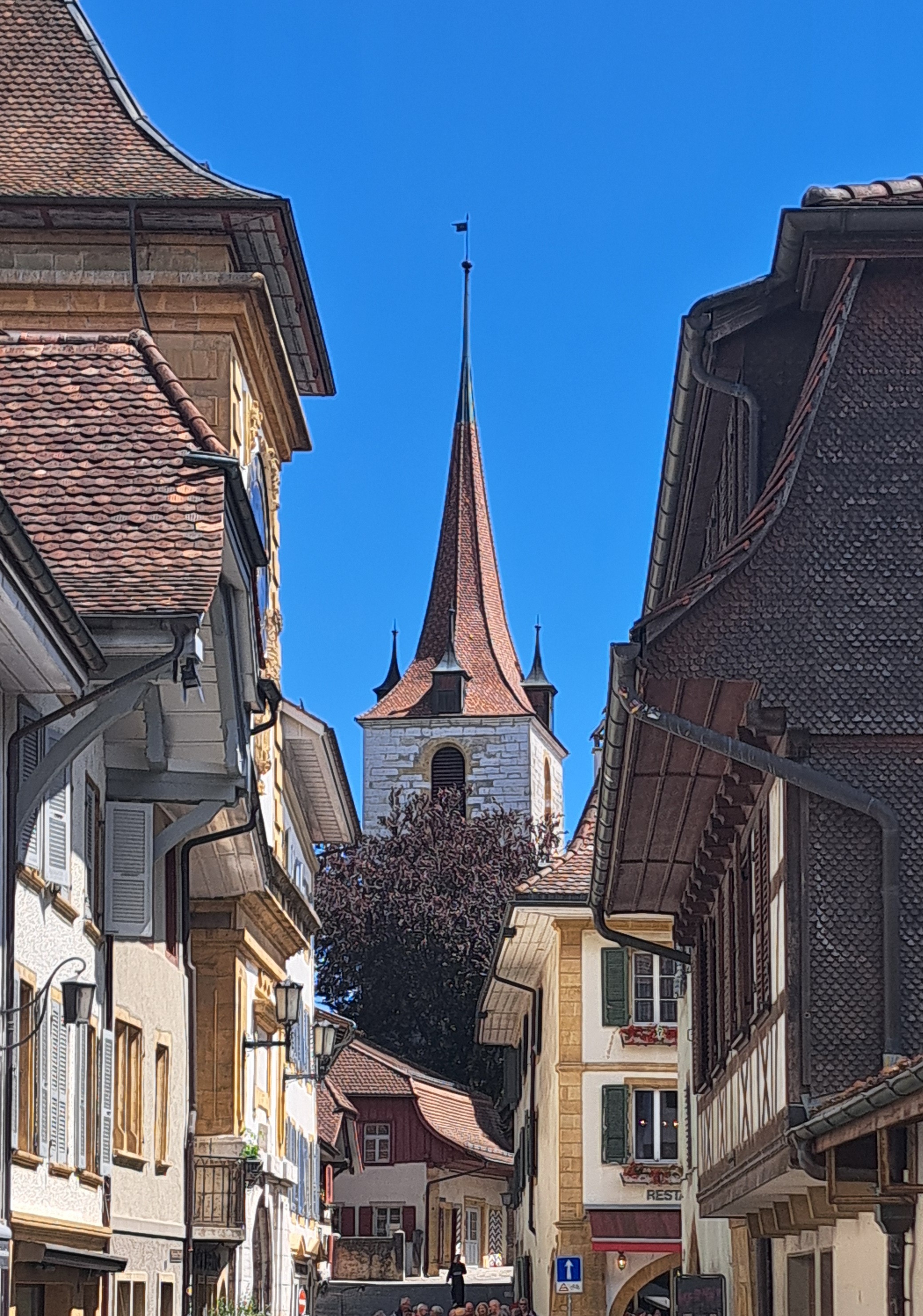 La ville de Morat